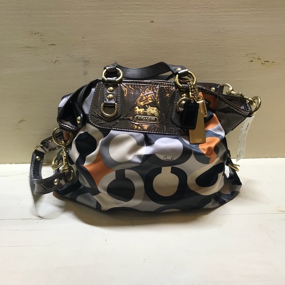 Coach Bags Coach Nylon Multi Color Handbag Poshmark